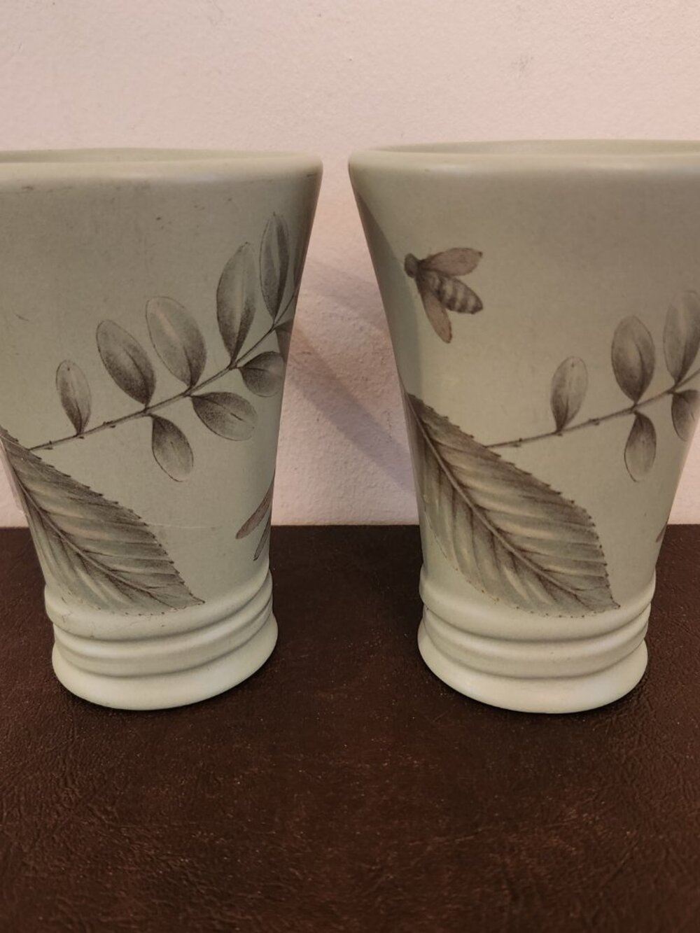 (Set of 2) Pfaltzgraff Portfolio Naturewood Accent Mug in Sage Green Stoneware